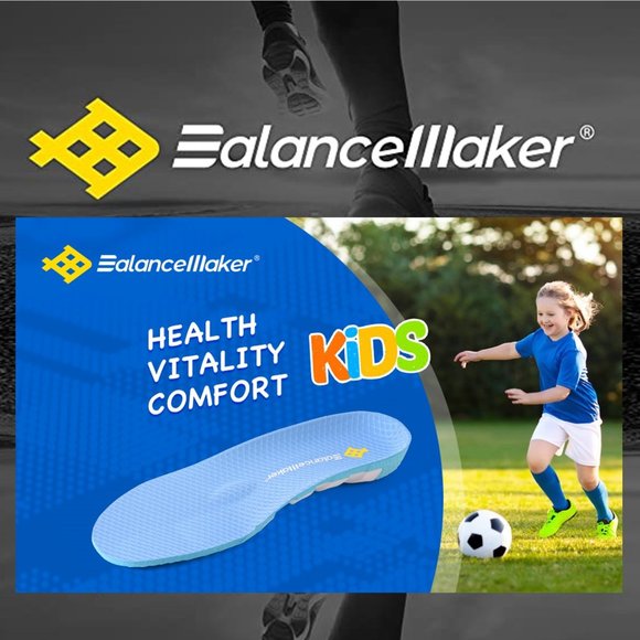 BALANCEMAKER Kids Orthotic Insole (High Arch Feet) Arch Support  - US K 12C -NEW - Picture 1 of 8